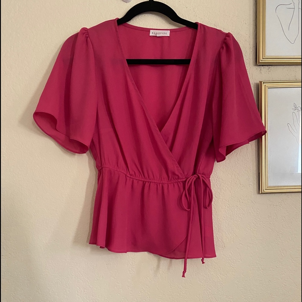 Socialite, Hot Pink Top